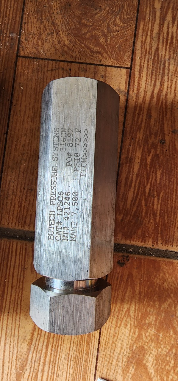 Chcck Valve SS316